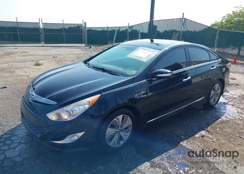 2013 Hyundai Sonata Hybrid Limited from USA, damaged, VIN KMHEC4A43DA084624